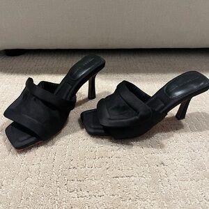 Bershka Velcro Kitten Heels 36